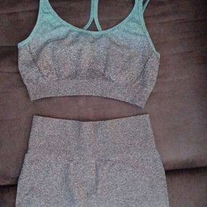 Matching two piece athletic set